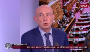 Claude Malhuret pointe « un recul rapport à la réforme de 2008 »