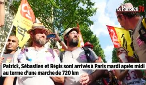 « Marche ou grève » : 3 cheminots ont traversé la France à pied
