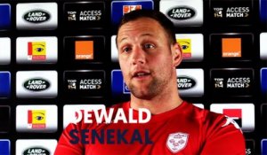 Dewald Senekal : « J’ai confiance dans mon groupe de piliers »