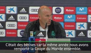 Zidane: "On disait que j'étais incompatible avec Djorkaeff"