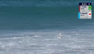 Adrénaline - Surf : Les trois meilleures vagues de Filipe Toledo en demi-finale vs. Kanoa Igarashi