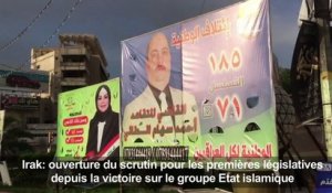 Irak: ouverture du scrutin des législatives