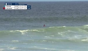 Adrénaline - Surf : Ian Gouveia with an 8.93 Wave vs. A.de Souza