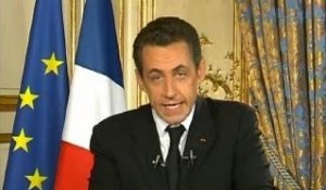 Message de Nicolas Sarkozy au chef des Farc