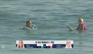 Les meilleurs moments de la demi-finale entre T. Weston-Webb et L. Peterson (Oi Rio Women's Pro) - Adrénaline - Surf