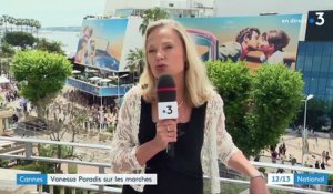 Cannes : Vanessa Paradis sur les marches