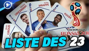 OFFICIEL : La liste des 23 Bleus pour la Coupe du Monde 2018