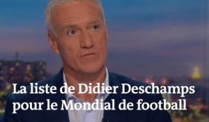 Coupe du Monde : voici la liste de Didier Deschamps pour l'équipe de France