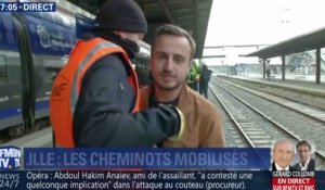 Un cheminot agresse un journaliste de BFM TV - ZAPPING ACTU DU 18/05/2018