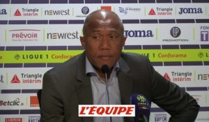 Kombouaré «Je souhaite à Toulouse de se maintenir» - Foot - L1 - Guingamp