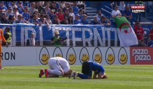 Zlatran Ibrahimovic gifle un joueur et reçoit un carton rouge (Vidéo)