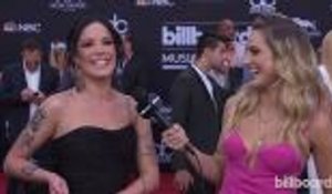 Halsey Discusses Her Relationship with G-Eazy | BBMAs 2018