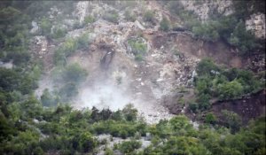 Bellecombe-Tarendol : un éboulement s’est produit au col de Soubeyrand