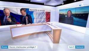 Rencontre entre Poutine et Macron : "obligés de travailler ensemble"