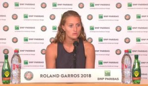 Roland-Garros - Mladenovic : ''Toujours des bonnes vibes ici''