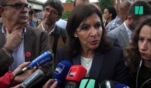 Hidalgo refuse la "polémique politicienne" après les reproches de Collomb et Griveaux sur les migrants à Paris