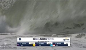 Les meilleurs moments de la série entre C. O'Leary, J. Wilson et O. Anwar (Corona Bali Protected) - Adrénaline - Surf