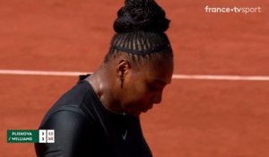 Roland-Garros : Serena Williams n'est pas revenue pour plaisanter