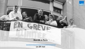 Mai-68 À Paris : le 29 mai