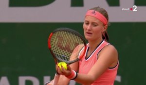 Roland-Garros: Kristina Mladenovic s'accroche !