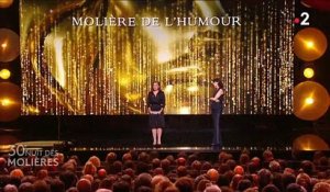 Molières 2018:  Blanche Gardin fait son show et dynamite la cérémonie