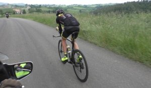 L'étape Saint-Pée / Espelette dans la peau de Romain Sicard - Tour de France 2018