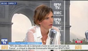 Emmanuelle Ménard (apparentée au FN) approuve "sans réserve" la naturalisation de Mamoudou Gassama
