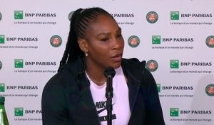 Roland Garros - Williams : "Je n'aurais pas joué si je ne me sentais pas prête"