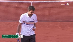 Roland-Garros 2018 : Quelle défense de Chardy !!