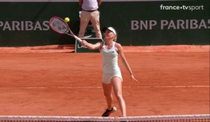 Roland-Garros : La volée parfaite de Fiona Ferro