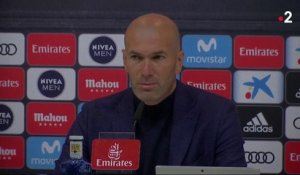 L'annonce surprise de Zinédine Zidane en conférence de presse