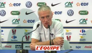 Deschamps «L'Italie sera motivée contre la France» - Foot - Bleus