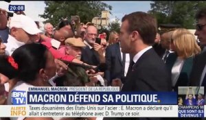 Loto du patrimoine: "On va mobiliser de l’argent privé" pour ne pas augmenter les impôts, explique Macron