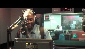 Idris Elba aka Stringer Bell flirting in the studio! - Westwood