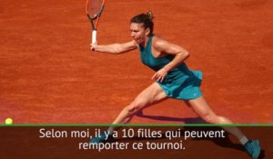 Roland-Garros - Halep : "Dix joueuses peuvent remporter le tournoi"