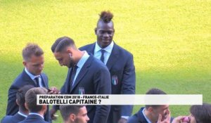Mondial 2018 - Balotelli capitaine face aux Bleus