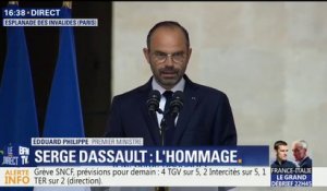Edouard Philippe, rend hommage à Serge Dassault: "Il était visionnaire et patriote"