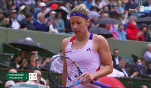 Roland-Garros : Pauline Parmentier résiste !!