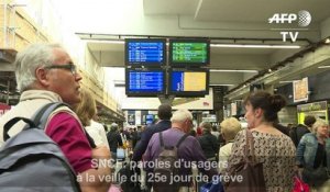 SNCF: paroles d'usagers à la veille du 13e épisode de grève