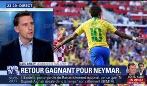Retour gagnant pour Neymar