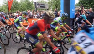 Le peloton du Critérium du Dauphiné a quitté Valence
