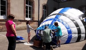 Lunéville : les élèves de Sainte-Jeanne-d'Arc initiés au monde des montgolfières