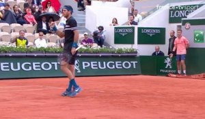 Roland-Garros 2018 : Del Potro tout en contrôle face à Isner !!