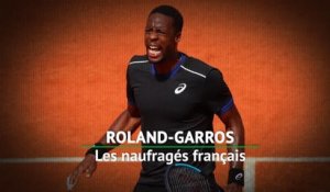 Roland-Garros - Les naufragés français