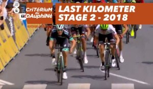 Last kilometer - Étape 2 / Stage 2 (Montbrison / Belleville) - Critérium du Dauphiné 2018