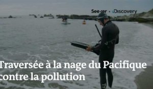 Pollution des mers : un Français va nager pendant six mois pour traverser le Pacifique