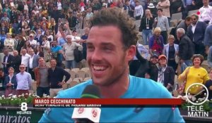 Roland-Garros : Djokovic éliminé par Cecchinato, 72e mondial