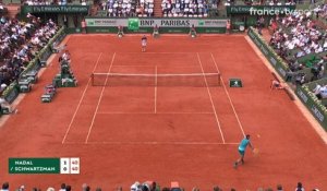 Roland-Garros 2018 : Début de match accroché entre Nadal et Schwartzman !