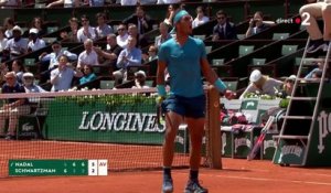 Roland-Garros 2018 : La compilation des plus beaux points entre Nadal et Schwartzman