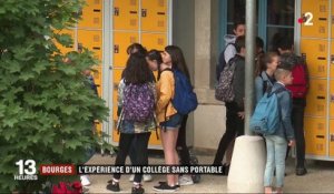 Bourges : un collège expérimente l'interdiction des portables